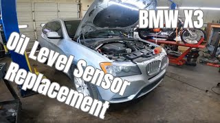BMW X3 Oil Level Sensor Replacement
