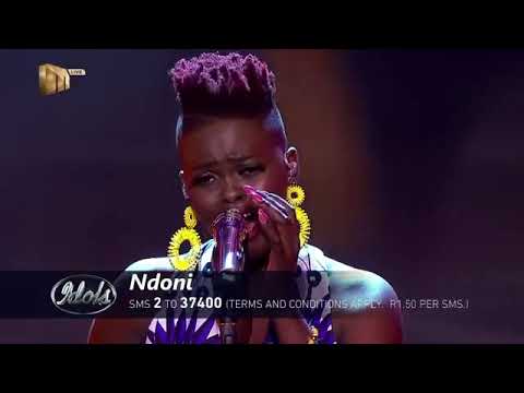 Top 10  Ndoni – ‘Ungayeki – Idols SA   S16   Live Shows   Mzansi Magicvia torchbrowser com