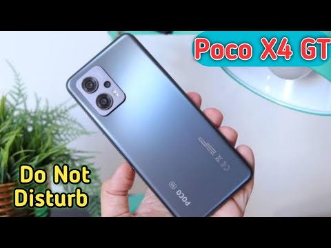 How To Enable Do Not Disturb Setting In Poco X4 GT,Dnd Setting Kaise Enable Kare