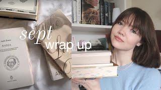 september wrap up | fourth wing, twisted games + more!