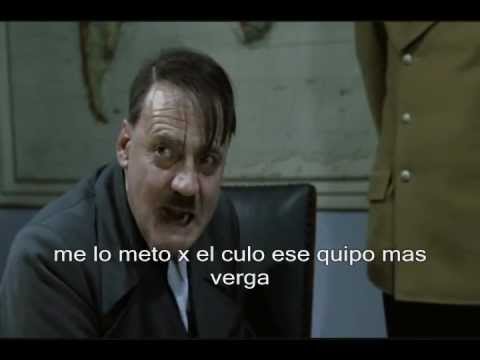 Hitler se entera que el Madrid pierde contra Barcelona