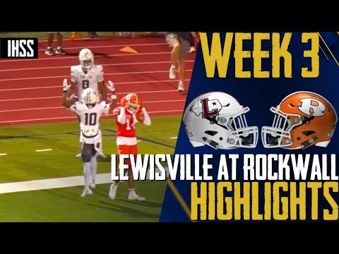 Thrilling Finish: Lewisville vs. Rockwall High School Football Highlights