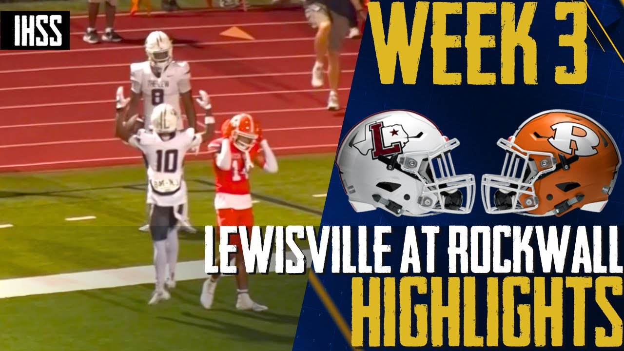 Thrilling Finish: Lewisville vs. Rockwall High School Football Highlights