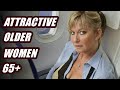 Natural Older Woman Over 55 Julia Radiates Elegance In Stylish Heels Long Legs 2025