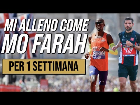 Mi alleno come Mo Farah per una settimana