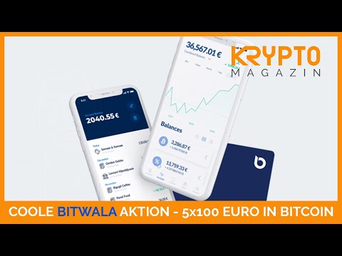 COOLE BITWALA AKTION - 5x100 EURO IN BITCOIN