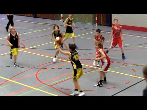 Beslissingswedstrijd U12 1e klasse BC Utrecht - Crackerjacks 1juni2013
