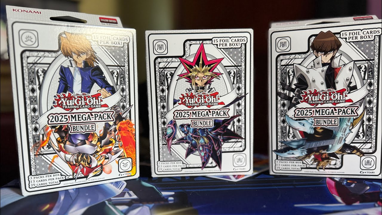 Opening the NEW YuGiOh Mega Pack 2025 Pack Bundle! Are these worth it???!