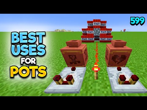 INSANE Redstone Tricks with Pots in Minecraft 1.20.50!