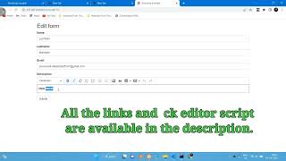 Download the video "How To Use Ck Editor In Laravel."