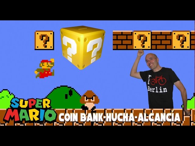 Vídeo relacionado con Hucha Super Mario - Producto oficial Nintendo, alcancía de 18cm (7"), regalo para fans de Mario Bros