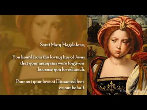 Saints of 22th July  St  Mary Magdalene