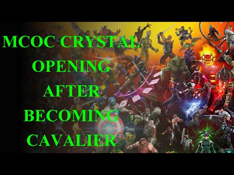 crystal opening after becoming cavalier | mcoc crystal opening | big surprised by mcoc