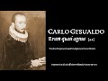 Carlo Gesualdo • Eram quasi agnus