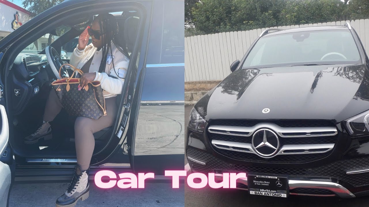 2022 Mercedes Benz GLE 350 Car Tour | I'm obsessed with my new car + knee update!