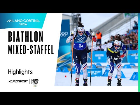 Drama beim letzten Schießen | Highlights deutsch | Olympia 2026 | Biathlon Mixed-Staffel