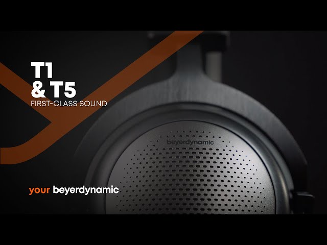 Casque Beyerdynamic T5 Tesla haut de gamme (3e génération) fermé noir video