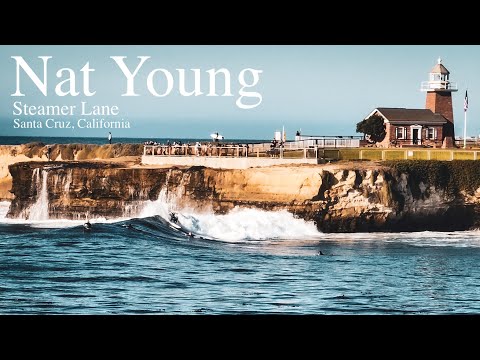 Nat Young at Steamer Lane, Santa Cruz - October 23rd, 2022