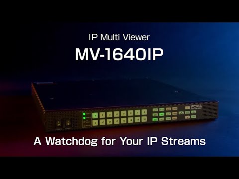 IP Multi Viewer MV-1640IP
