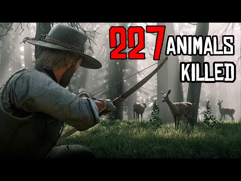 Killing every animal in Red Dead Redemption 2