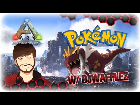 Modded ARK: Pokemon In ARK #8 "REX & TYRANTRUM TAMING!!!" ( Ark Survival Evolved Gameplay )