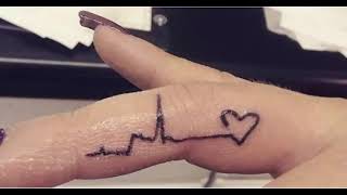 25 Heartbeat Tattoo Ideas and Design Lines for everyone - Feel your own Rhythm.