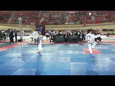 Truc Nguyen (FRA) v Ye Ping (CHN) Male IV Dan (Moon-Moo)