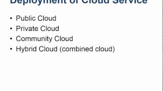 Cloud Overview