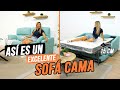 Miniatura Sofá Cama con Sistema Italiano Modelo Dora