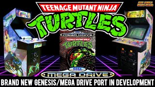 The Mega Drive Has a TMNT Arcade Port in Development !#teenagemutantninjaturtle #megadrive #konami