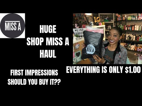 Huge Shop Miss A Haul~Everything is Only $1.00 Each! WOW 😮😍 Video