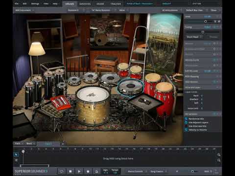 (Sample) Toontrack Fields of Rock SDX - Percussion