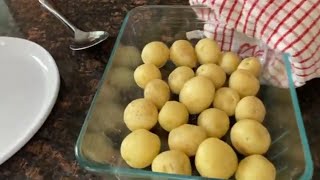 Microwave Small Potatoes Recipe - How To Cook Baby Potatoes In The Microwave In Minutes!