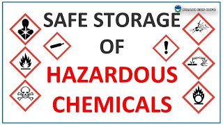 Safe storage Hazardous chemicals