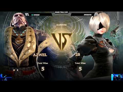 SOVA Replays GO Whodat (Azwel) vs Jimbonator (2b) GF at  fight on #1 Soul Calibur 6  Playstation 4.