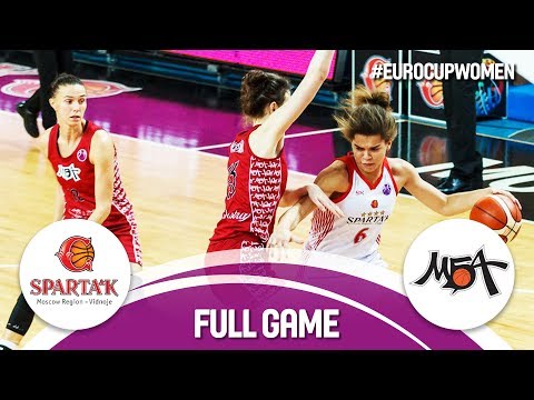 Sparta&k M.R. Vidnoje (RUS) v MBA Moscow (RUS) - Full Game - EuroCup Women 2017-18