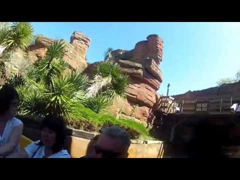 На лодочке-блюдечке в Порт Авентура. Съемка камерой GoPro Hero 2. 