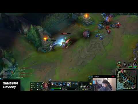 Rek'sai runs it down against Faker