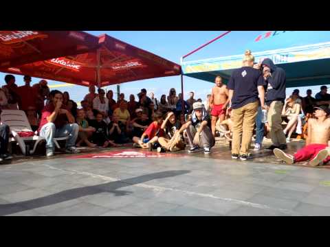 SUMMER BATTLES 12' | HIP HOP 1/4 | Badcore Kaidi vs Sonya