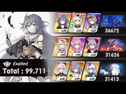 Honkai Impact - Memorial Arena (Exal) W31 - Couatl [36672]* SK [31626]* Kallen [31413]