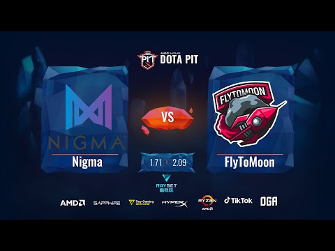 Nigma vs FlyToMoon | AMD SAPPHIRE OGA DOTA PIT EU/CIS Upper Bracket (BO3) | - Game 2