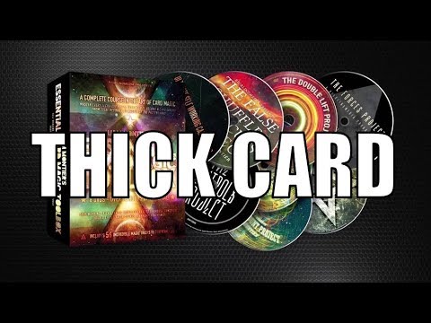 Magic Review - The Thick Card Project by Liam Montier [[ Card Tricks ]]