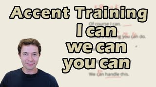 American English Pronunciation | Practice Common Sentences with "Can"