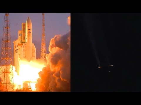 Ariane 5 ECA launches TIBA-1 and Inmarsat GX5 satellites