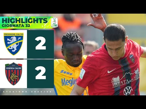Frosinone Calcio 2-2 Cosenza Calcio 