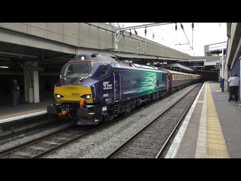 (HD) Brand New DRS 88002 Departs Euston working 1Z88 - 9/5/17