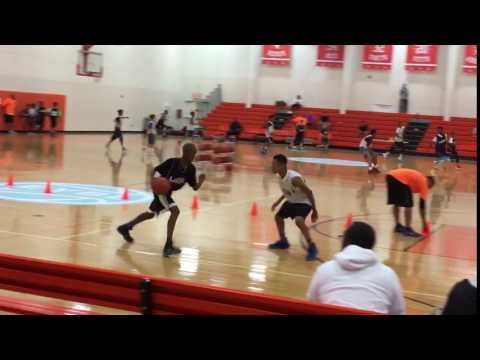Louis Hutchinson IV 1 on 1 Drill - John Lucas Future Camp