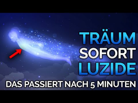Hypnose für luzides Träumen (wirkt sofort!): Schnell Einschlafen & Klarträumen