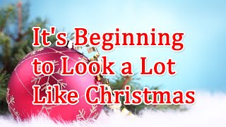 🎅🎄⛄ It&#39;s Beginning to Look a Lot Like Christmas | Michael Bublé | Full HD | Lyrics
