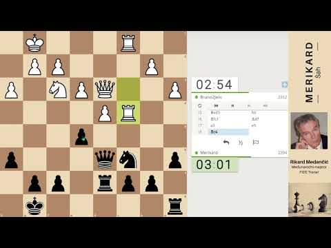 NAuči od majstora 393. - UČIMO 1. d4 - d5 2. c4 - Lf5!